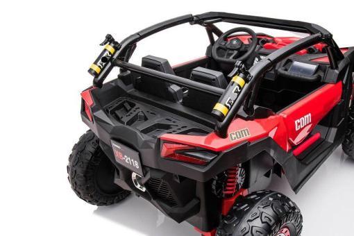 Elektro Kinderfahrzeug - "Buggy Com 18" - 24V7A Akku,4x Motoren- 2,4Ghz, Allrad+2 Sitzer+Ledersitz+EVA – Bild 2