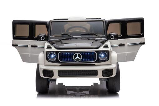 Elektro Kinderfahrzeug - lizenziert von Mercedes "EQG AMG" - Lizenziert - 12V9AH Akku,4 Motoren- 2,4Ghz Fernsteuerung, MP3+Ledersitz+EVA – Bild 5
