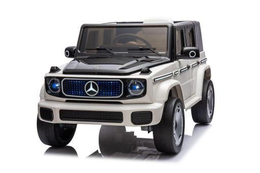Elektro Kinderfahrzeug - lizenziert von Mercedes "EQG AMG" - Lizenziert - 12V9AH Akku,4 Motoren- 2,4Ghz Fernsteuerung, MP3+Ledersitz+EVA – Bild 6