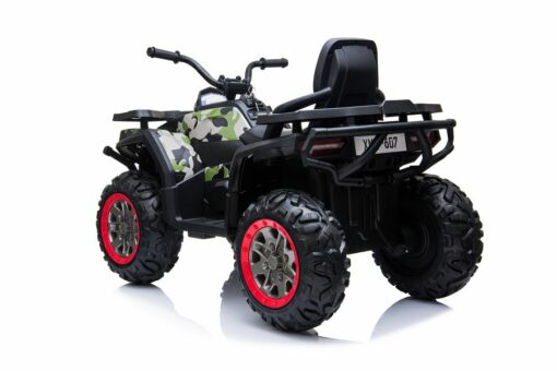 Kinderfahrzeug - Elektro Kinderquad "607" 2x45W, 12V7Ah -Camouflage – Bild 12