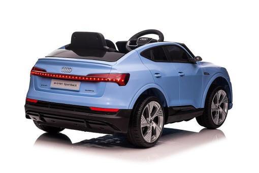 Kinderfahrzeug - Elektro Auto "Audi E-Tron" - lizenziert - 12V7AH Akku und 4 Motoren- 2,4Ghz + MP3 + Leder + EVA-Blau – Bild 10