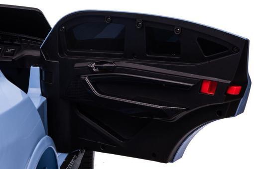 Kinderfahrzeug - Elektro Auto "Audi E-Tron" - lizenziert - 12V7AH Akku und 4 Motoren- 2,4Ghz + MP3 + Leder + EVA-Blau – Bild 9