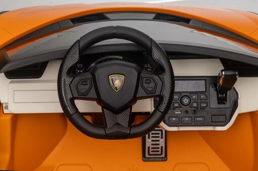 Elektro Kinderfahrzeug "Lamborghini SIAN 2 Sitzer" - lizenziert - 24V Akku, 4 Motoren- 2,4Ghz Fernsteuerung, MP3, Ledersitz+EVA – Bild 13