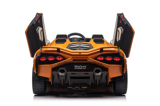 Elektro Kinderfahrzeug "Lamborghini SIAN 2 Sitzer" - lizenziert - 24V Akku, 4 Motoren- 2,4Ghz Fernsteuerung, MP3, Ledersitz+EVA – Bild 12