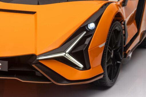 Elektro Kinderfahrzeug "Lamborghini SIAN 2 Sitzer" - lizenziert - 24V Akku, 4 Motoren- 2,4Ghz Fernsteuerung, MP3, Ledersitz+EVA – Bild 16