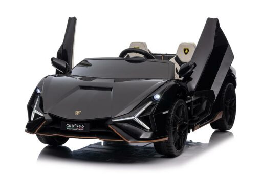 Elektro Kinderfahrzeug "Lamborghini SIAN 2 Sitzer" - lizenziert - 24V Akku, 4 Motoren- 2,4Ghz Fernsteuerung, MP3, Ledersitz+EVA – Bild 11