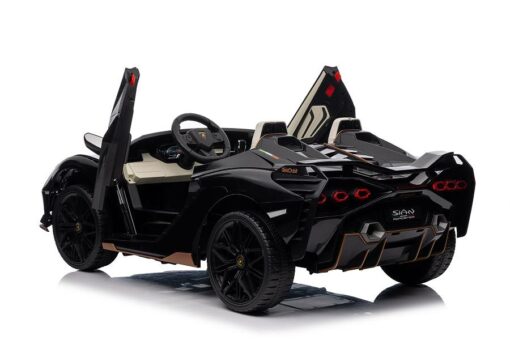 Elektro Kinderfahrzeug "Lamborghini SIAN 2 Sitzer" - lizenziert - 24V Akku, 4 Motoren- 2,4Ghz Fernsteuerung, MP3, Ledersitz+EVA – Bild 10