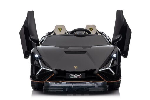Elektro Kinderfahrzeug "Lamborghini SIAN 2 Sitzer" - lizenziert - 24V Akku, 4 Motoren- 2,4Ghz Fernsteuerung, MP3, Ledersitz+EVA – Bild 4