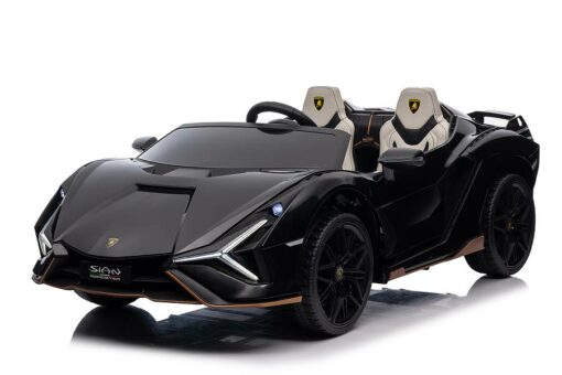 Elektro Kinderfahrzeug "Lamborghini SIAN 2 Sitzer" - lizenziert - 24V Akku, 4 Motoren- 2,4Ghz Fernsteuerung, MP3, Ledersitz+EVA – Bild 8