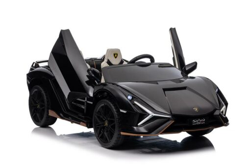Elektro Kinderfahrzeug "Lamborghini SIAN 2 Sitzer" - lizenziert - 24V Akku, 4 Motoren- 2,4Ghz Fernsteuerung, MP3, Ledersitz+EVA – Bild 2