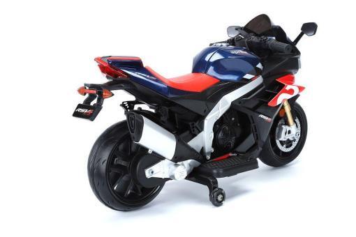 Elektro Brushless Kindermotorrad "Aprilia" bis zu 25 km/h - Lizenziert - 24V7A - EVA+Ledersitz -2. Wahl – Bild 3
