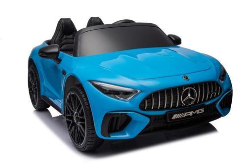 Elektrisches Kinderauto "Mercedes SL63 AMG" - Lizenziert - 24V Akku, 4 Motoren, 2,4Ghz Fernsteuerung, MP3+Ledersitz+EVA-Lackiert