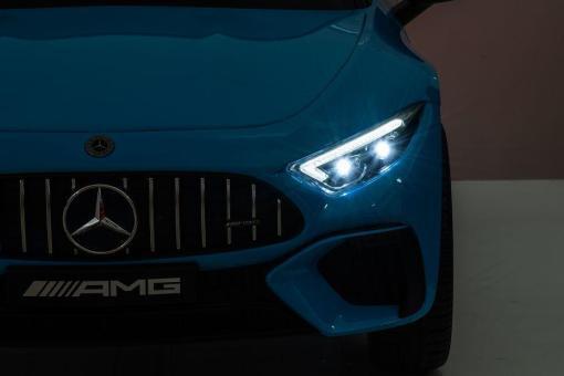 Elektrisches Kinderauto "Mercedes SL63 AMG" - Lizenziert - 24V Akku, 4 Motoren, 2,4Ghz Fernsteuerung, MP3+Ledersitz+EVA-Lackiert – Bild 8