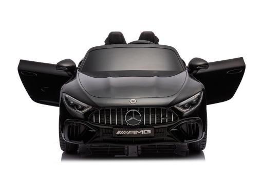 Elektrisches Kinderfahrzeug - "Mercedes SL63 AMG" - Lizenziert - 12V7AH Akku, 2,4Ghz Fernsteuerung, MP3+Ledersitz+EVA – Bild 3