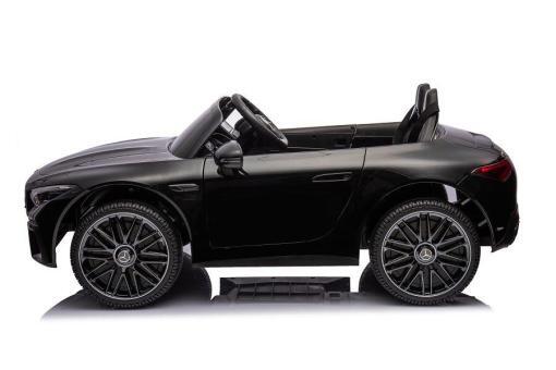 Elektrisches Kinderfahrzeug - "Mercedes SL63 AMG" - Lizenziert - 12V7AH Akku, 2,4Ghz Fernsteuerung, MP3+Ledersitz+EVA – Bild 9
