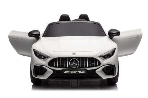 Elektrisches Kinderfahrzeug - "Mercedes SL63 AMG" - Lizenziert - 12V7AH Akku, 2,4Ghz Fernsteuerung, MP3+Ledersitz+EVA – Bild 2