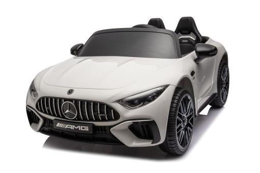 Elektrisches Kinderfahrzeug - "Mercedes SL63 AMG" - Lizenziert - 12V7AH Akku, 2,4Ghz Fernsteuerung, MP3+Ledersitz+EVA – Bild 8