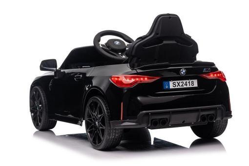 Elektrisches Kinderauto "BMW M4" - lizenziert - 12V7A Akku, 2 Motoren- 2,4Ghz Fernsteuerung, MP3, Ledersitz+EVA – Bild 4