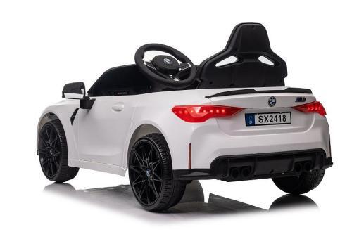 Elektrisches Kinderauto "BMW M4" - lizenziert - 12V7A Akku, 2 Motoren- 2,4Ghz Fernsteuerung, MP3, Ledersitz+EVA – Bild 10