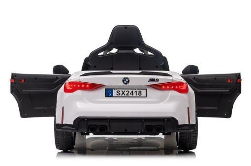 Elektrisches Kinderauto "BMW M4" - lizenziert - 12V7A Akku, 2 Motoren- 2,4Ghz Fernsteuerung, MP3, Ledersitz+EVA – Bild 3