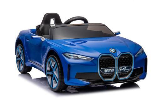 Kinderfahrzeug elektrisch "BMW i4" - lizenziert - 12V7A Akku, 4 Motoren- 2,4Ghz Fernsteuerung, MP3, Ledersitz+EVA – Bild 35