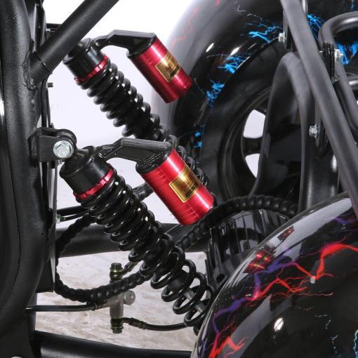 E-Scooter mit Straßenzulassung - drei Räder Trike 35km/120km Reichweite, 60V | 2000W | 20AH/40AH/50AH Akku CP3.1 – Bild 7