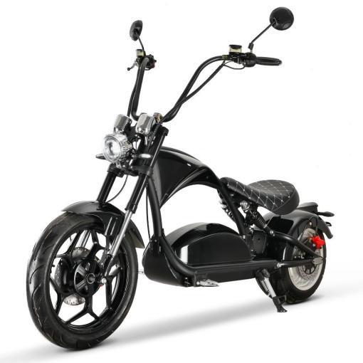 Elektro Scooter Coco Bike E-Chopper mit Straßenzulassung bis zu 48 km/h schnell - ca. 75 km Reichweite, 60V | 2000W | 30AH Akku -CP4 Max-2 – Bild 5