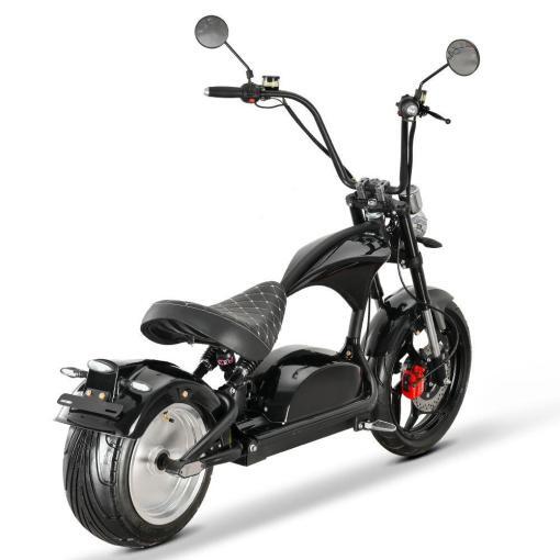 Elektro Scooter Coco Bike E-Chopper mit Straßenzulassung bis zu 48 km/h schnell - ca. 75 km Reichweite, 60V | 2000W | 30AH Akku -CP4 Max-2 – Bild 12