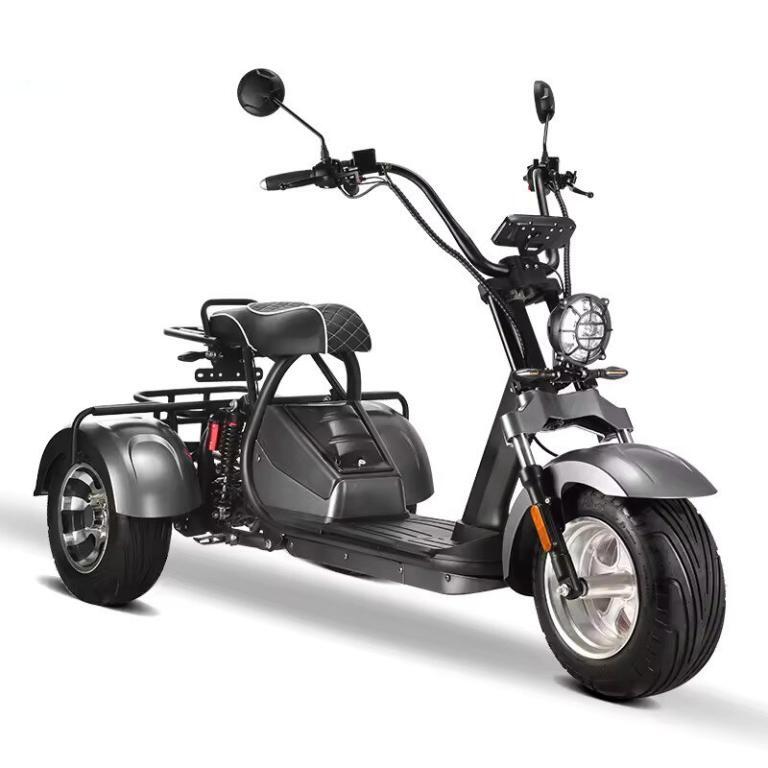Elektro Scooter Mit Straßenzulassung 3 Räder Coco Bike E-Scooter mit Straßenzulassung und drei Räder Trike ca. 40km