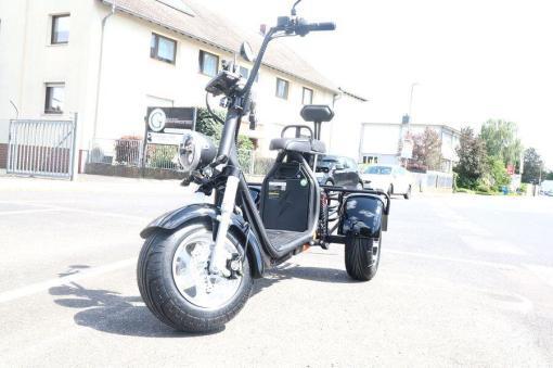 E-Scooter mit Straßenzulassung - drei Räder Trike 35km/120km Reichweite, 60V | 2000W | 20AH/40AH/50AH Akku CP3.1 – Bild 11