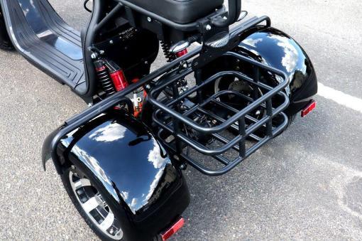 E-Scooter mit Straßenzulassung - drei Räder Trike 35km/120km Reichweite, 60V | 2000W | 20AH/40AH/50AH Akku CP3.1 – Bild 12