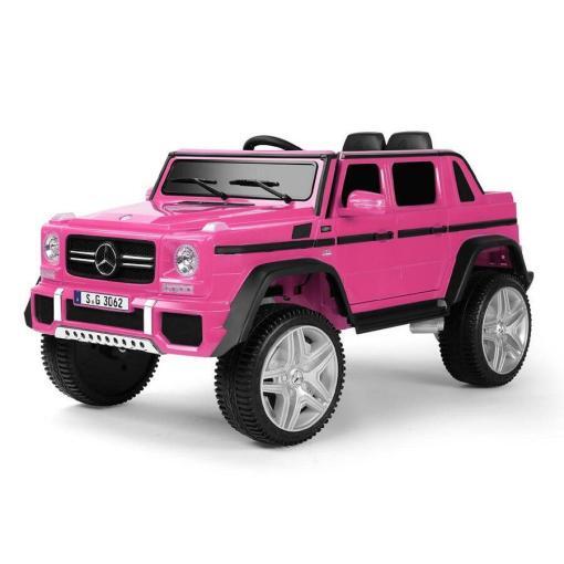 Kinderfahrzeug – Elektro Auto „Mercedes Maybach G650S“ – Lizenziert –4 Motoren - 2,4Ghz Fernsteuerung, MP3+Ledersitz+EVA – Bild 13