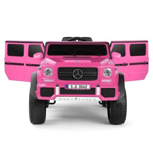 Kinderfahrzeug – Elektro Auto „Mercedes Maybach G650S“ – Lizenziert –4 Motoren - 2,4Ghz Fernsteuerung, MP3+Ledersitz+EVA – Bild 9