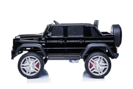 Kinderfahrzeug – Elektro Auto „Mercedes Maybach G650S“ – Lizenziert –4 Motoren - 2,4Ghz Fernsteuerung, MP3+Ledersitz+EVA – Bild 2