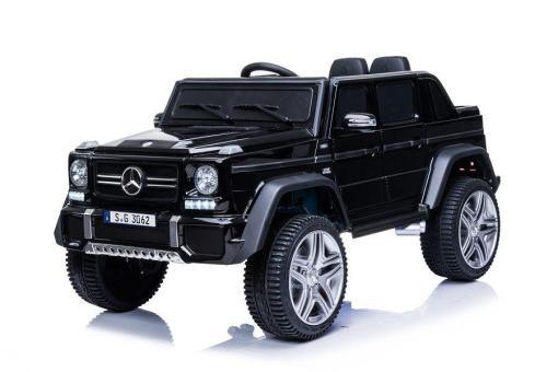 Kinderfahrzeug – Elektro Auto „Mercedes Maybach G650S“ – Lizenziert –4 Motoren - 2,4Ghz Fernsteuerung, MP3+Ledersitz+EVA