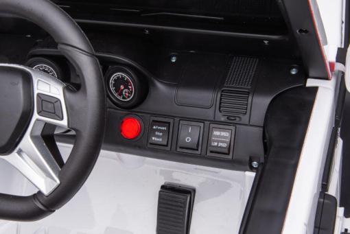 Elektrisches Kinderauto - "Mercedes G63 AMG 6x6" - lizenziert - 12V7AH Akku + 2,4Ghz+Ledersitz+EVA-Schwarz – Bild 17