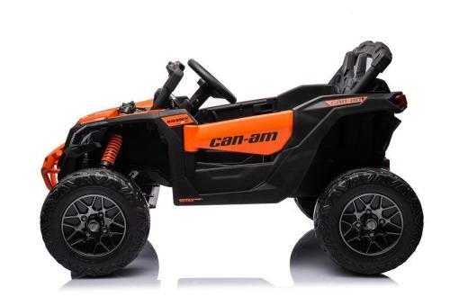 Kinderfahrzeug - Elektro Auto "Can Am Maverick UTV" - 24V Akku,2x200W Motoren- 2,4Ghz, Ledersitz+EVA – Bild 8