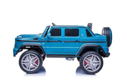 XXL Elektro Kinderauto „Mercedes Maybach G650“ – Lizenziert –2 Sitzer- 24V Akku, 4 Motoren- 2,4Ghz Fernsteuerung, MP3+Ledersitz+EVA – Bild 5