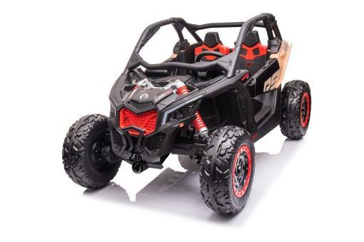 Elektro Kinderfahrzeug "Can Am RS" - 24V Akku,4x200W Motoren- 2,4Ghz, Allrad+2 Sitzer+Ledersitz+EVA – Bild 10