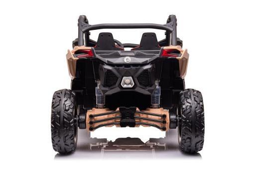 Elektro Kinderfahrzeug "Can Am RS" - 24V Akku,4x200W Motoren- 2,4Ghz, Allrad+2 Sitzer+Ledersitz+EVA – Bild 9