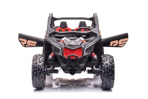 Elektro Kinderfahrzeug "Can Am RS" - 24V Akku,4x200W Motoren- 2,4Ghz, Allrad+2 Sitzer+Ledersitz+EVA – Bild 3