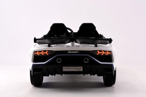 Kinderfahrauto Elektro "Lamborghini Aventador SVJ Xago 2 Sitzer" - lizenziert - 12V7AH  2,4Ghz+Ledersitz+EVA – Bild 14