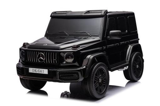 Elektro Kinderauto Mercedes G63 AMG – Lizenziert –2 Sitzer- 24V 4x 200W Motoren, 2,4Ghz Fernsteuerung, MP3+Ledersitz+EVA – Bild 8