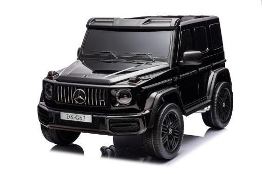 Elektro Kinderauto Mercedes G63 AMG – Lizenziert –2 Sitzer- 24V 4x 200W Motoren, 2,4Ghz Fernsteuerung, MP3+Ledersitz+EVA – Bild 6