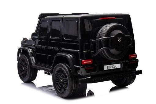 Elektro Kinderauto Mercedes G63 AMG – Lizenziert –2 Sitzer- 24V 4x 200W Motoren, 2,4Ghz Fernsteuerung, MP3+Ledersitz+EVA – Bild 11