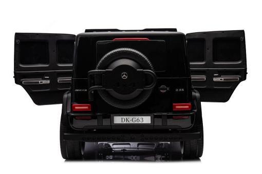 Elektro Kinderauto Mercedes G63 AMG – Lizenziert –2 Sitzer- 24V 4x 200W Motoren, 2,4Ghz Fernsteuerung, MP3+Ledersitz+EVA – Bild 9