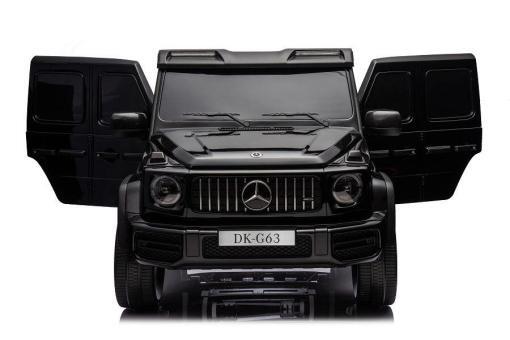 Elektro Kinderauto Mercedes G63 AMG – Lizenziert –2 Sitzer- 24V 4x 200W Motoren, 2,4Ghz Fernsteuerung, MP3+Ledersitz+EVA – Bild 2