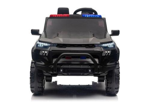 Kinderfahrzeug - Elektro Auto "Polizei" - 24V Akku, 2 Sitzer, 4x200W Motoren, bis zu 10 km/h, 2,4Ghz Fernbedienung, EVA-Reifen, Ledersitz – Bild 12