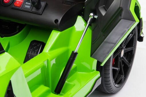 Elektro Kinderauto, Kinderfahrzeug "Lamborghini Aventador SVJ" - lizenziert - 12V - 2,4Ghz Ferngesteuert, MP3, Ledersitz+EVA – Bild 21