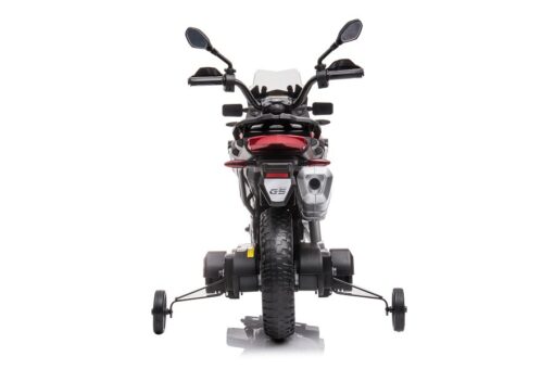 Kindermotorrad Elektrisch BMW F850 GS - 12V7A Akku - mit Stützräder, Musik und Lichter -EVA Reifen – Bild 9